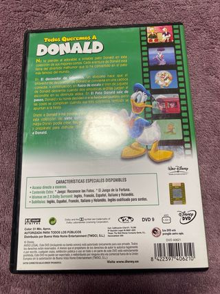 DVD Todos Queremos A Donald