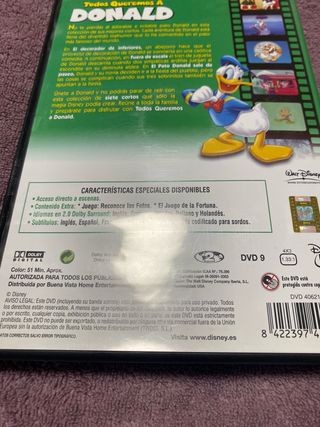 DVD Todos Queremos A Donald