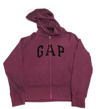Sudadera Gap Morada con Cremallera