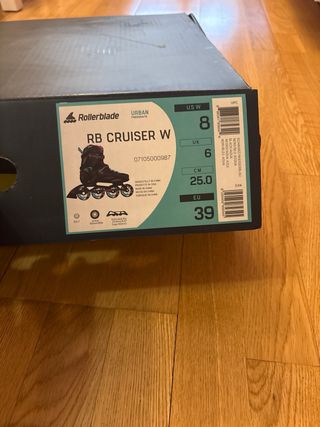 Patines Rollerblade Cruiser Negro/Turquesa