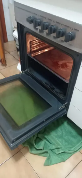 Cocina de gas con horno