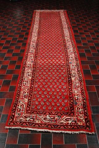 Tappeto Antico Malayer 330 x 80 cm Lana