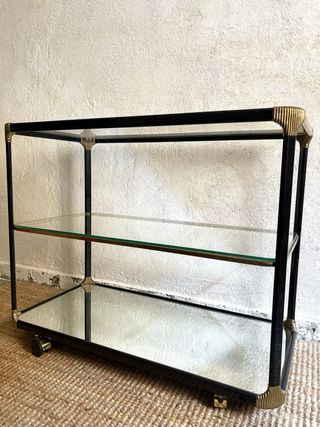 Vintage mesa auxiliar/ camarera Italiana seventies