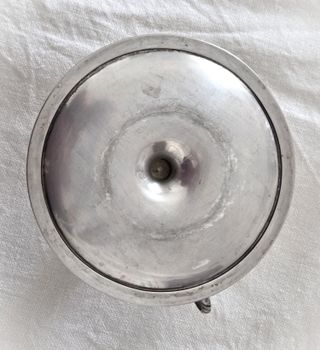 Portacandela/Bugia Argento 800 Antico