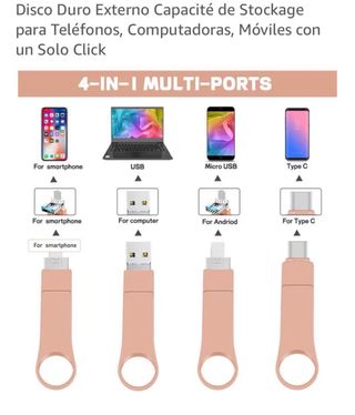 Pen Drive USB CooDisk para iPhone/Android