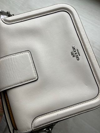 Bolso Coach Beige/Blanco