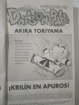 Dos comics de dragón ball