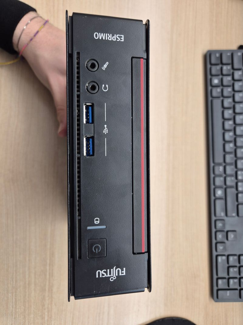 Mini PC Fujitsu ESPRIMO Q556/2 Nero afbeelding 2