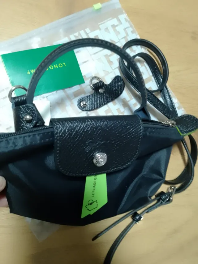 Bolsito Longchamp Le Pliage Negro