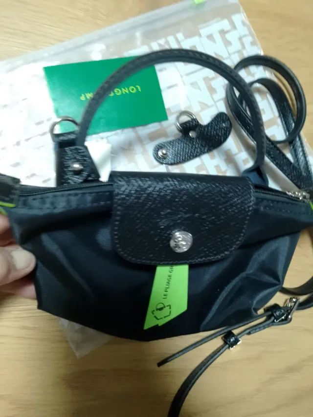 Bolsito Longchamp Le Pliage Negro
