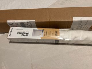 Estor Lino Blanco 135x175 Sin Usar