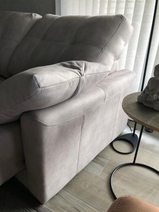 Sofá de 3 plazas en tela