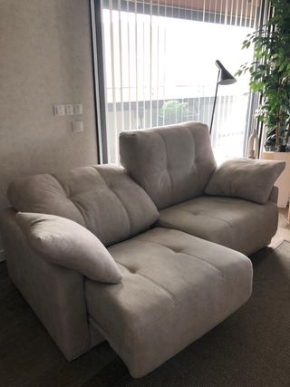 Sofá de 3 plazas en tela