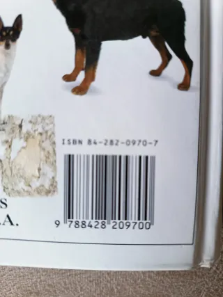 Libro, manual de identificación de perros