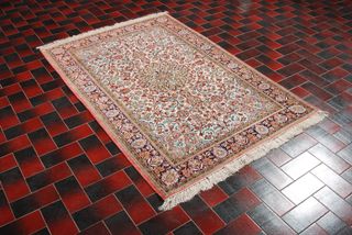 Tappeto Seta Quom Kum Goom 106x154 cm