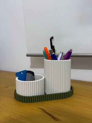 Portalápices organizador con base