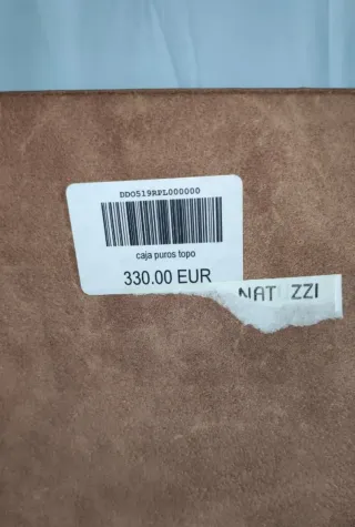 Humidor in pelle per sigari Cuero Natuzzi Italia