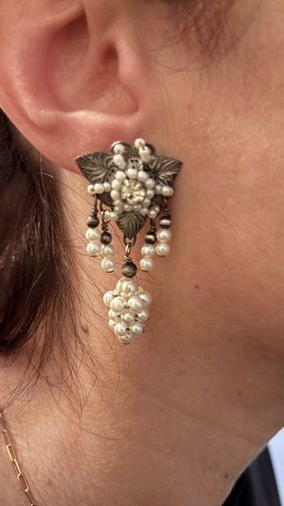 Aderezo Fallera Niña Plata Envejecida