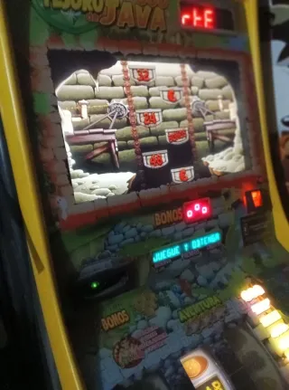 Máquina  2 EN UNO Tragaperras Tesoros de Java ÷Arc