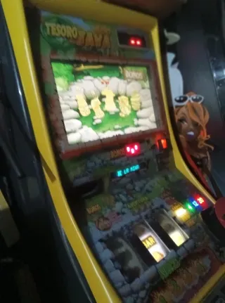 Máquina  2 EN UNO Tragaperras Tesoros de Java ÷Arc