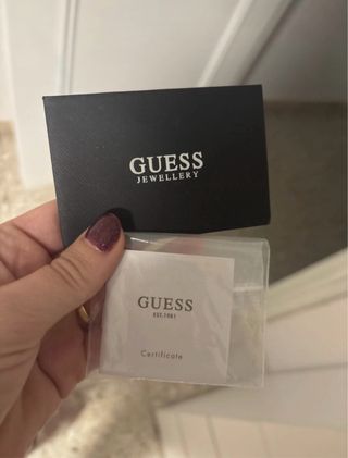 Pulsera Guess G Plata