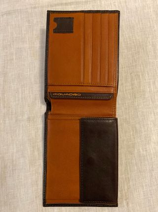 Cartera Piquadro Marrón Piel