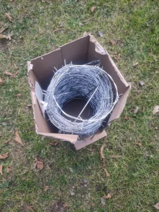 Filo spinato 50 metri nuovo