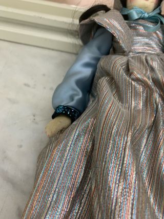 Coppia bambole porcellana vintage