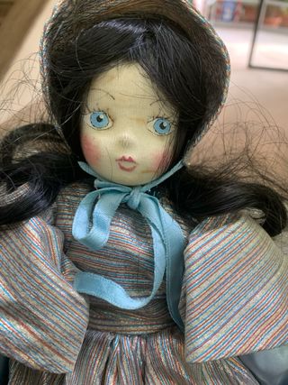 Coppia bambole porcellana vintage