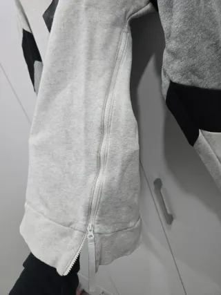 Sudadera Nike Air Gris y Negra