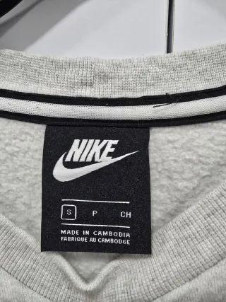 Sudadera Nike Air Gris y Negra