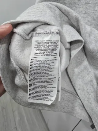 Sudadera Nike Air Gris y Negra