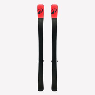 Esquí Allmountain con fijaciones mujer, Patrol 80, beige y