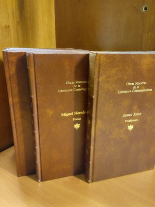OBRAS MAESTRAS LITERATURA CONTEMPORÁNEA, LIBROS