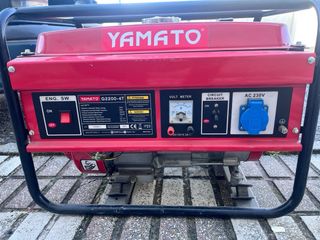 Generador Eléctrico Rojo