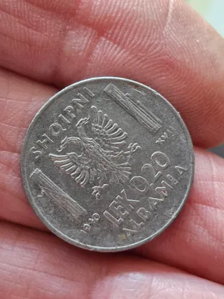 Moneta 0.2 Lek Albania 1940