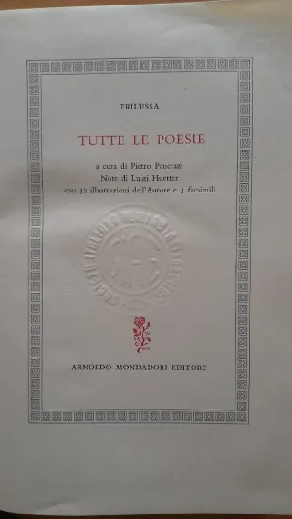 Due libri Trilussa e Cesare Pascarella