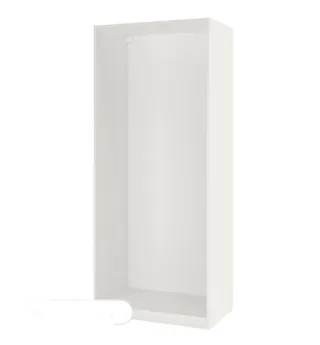 Estructura armario blanco madera