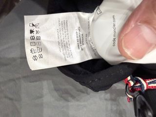 Guanti Moncler invernali bimbo neri Taglia S