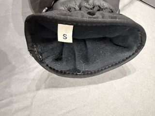 Guanti Moncler invernali bimbo neri Taglia S