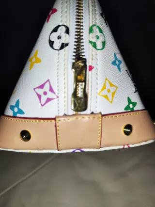 Borsa Louis Vuitton Alma Multicolor White