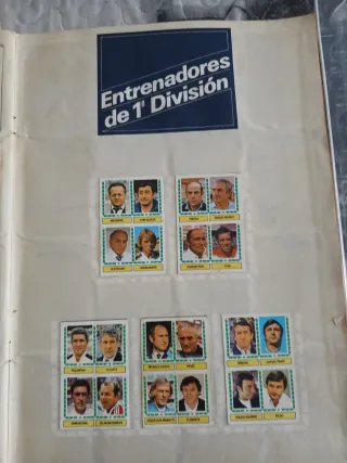 Álbum Fútbol LIGA 83-84 1ª División