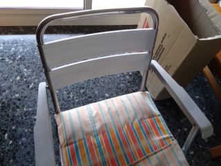 3 sillas aluminio plegables Kettal