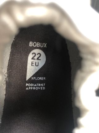 Zapatillas Bobux Talla 22 Bebé Blancas