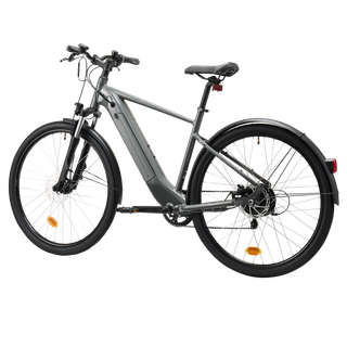 Bicicleta Todocamino Eléctrica E-Actv 100 Gris Antracita