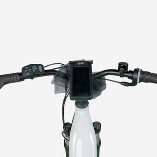 Bicicleta Todocamino Eléctrica E-Actv 100 Gris Antracita