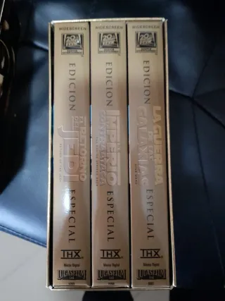 Trilogía La Guerra de las Galaxias VHS Ed. Esp.