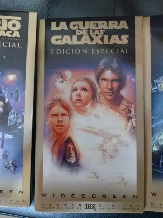 Trilogía La Guerra de las Galaxias VHS Ed. Esp.