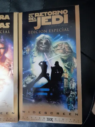 Trilogía La Guerra de las Galaxias VHS Ed. Esp.