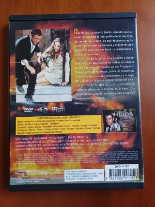 LA HUIDA. SAM PECKINPAH. DVD.